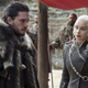 Jon Snow and Daenerys Targaryen at the Dragonpit in season seven.